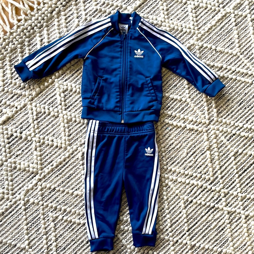 Adidas track suit - 9-12 months